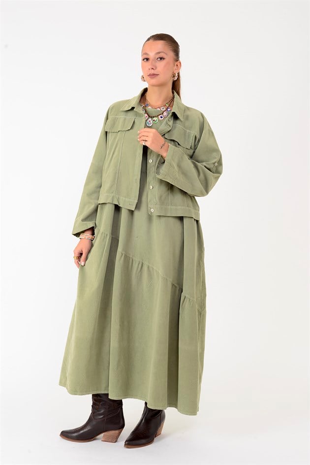 A0161 LOVA FİTİLLİ 2Lİ KADİFE TAKIM