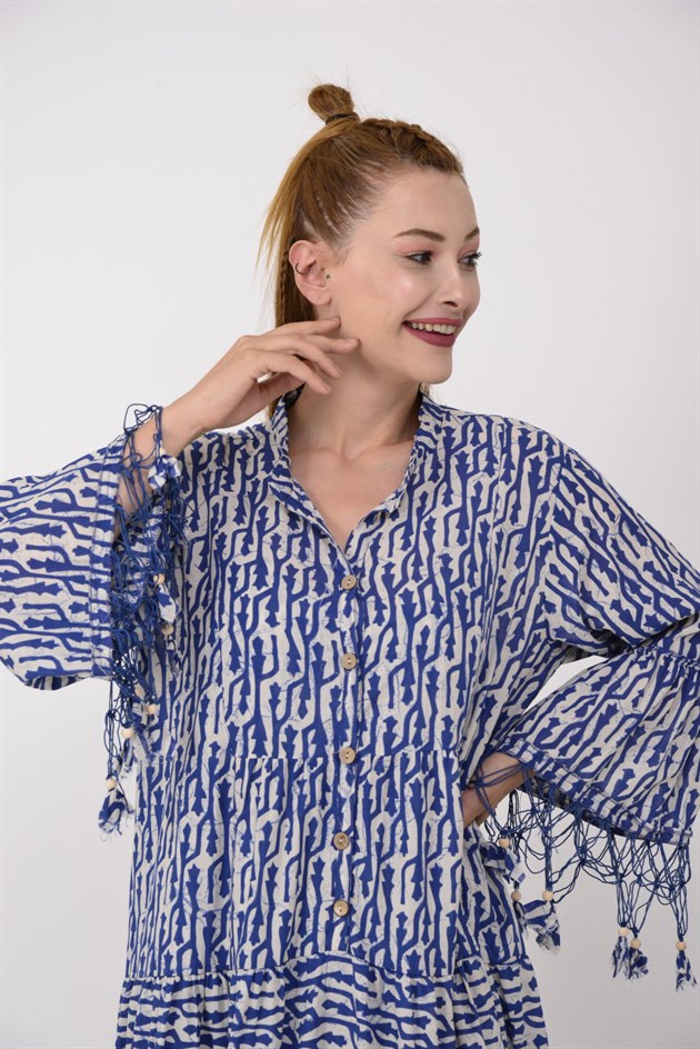 AN10384 030706 ISMIRA PÜSKÜLLÜ ELBİSE