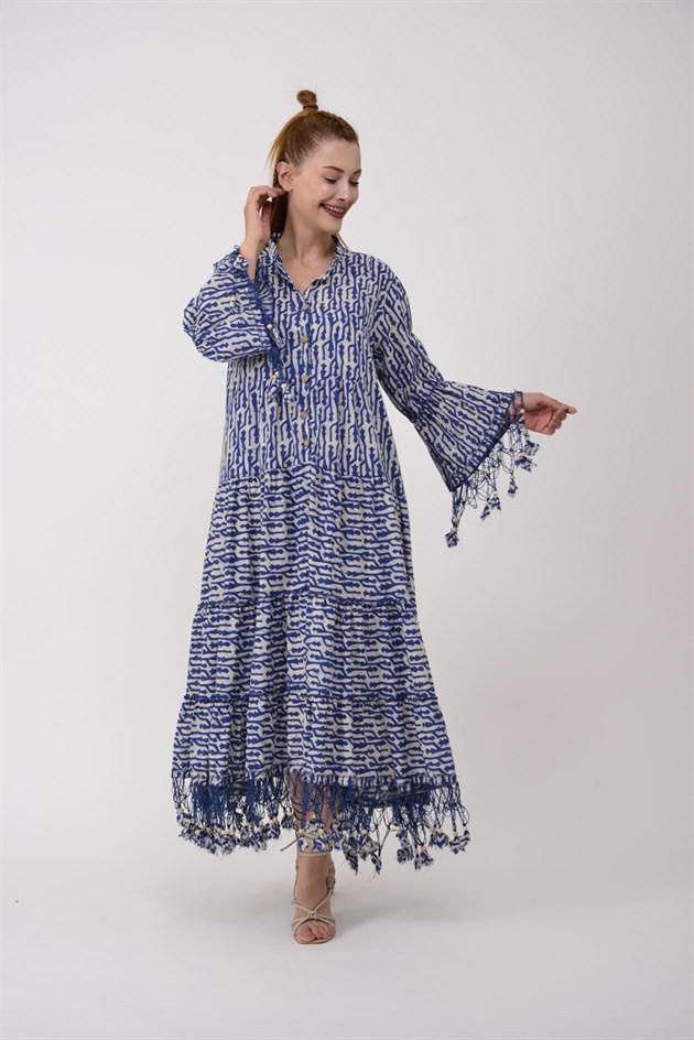 AN10384 030706 ISMIRA PÜSKÜLLÜ ELBİSE