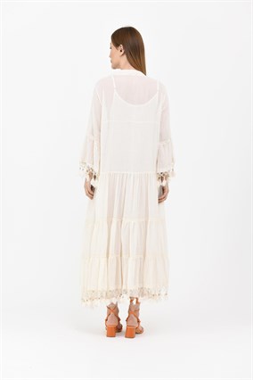 AN10384 ISMIRA PÜSKÜLLÜ HAM ELBİSE