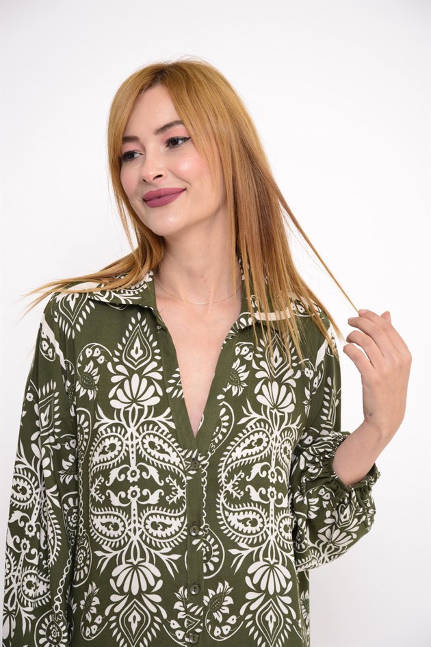 AN10385 REGINA VOLANLI ELBİSE