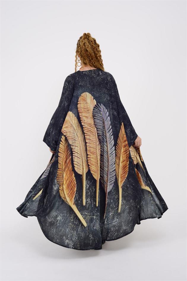 AN4013 FEATHER KİMONO