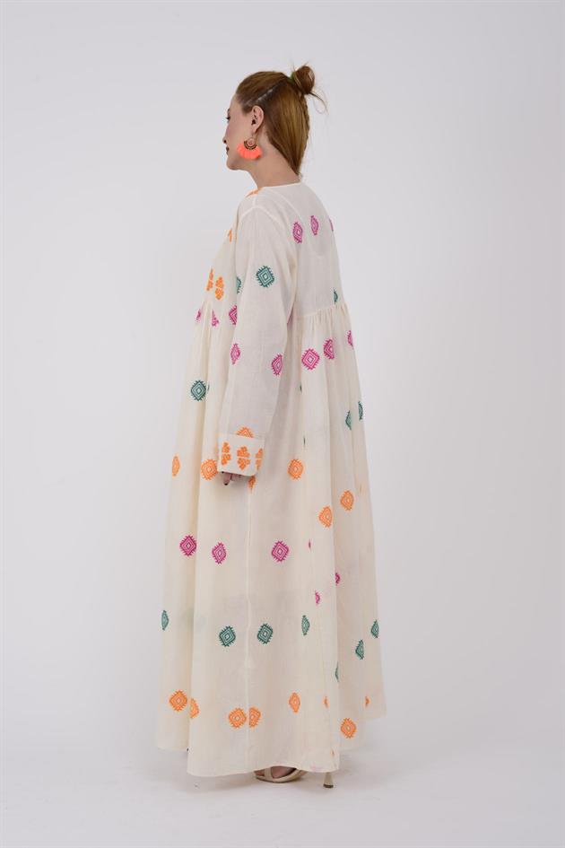 AN10503 FLORA ASTARLI HAM ELBİSE