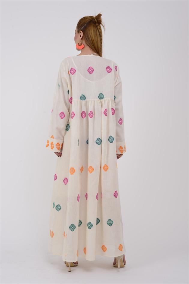 AN10503 FLORA ASTARLI HAM ELBİSE