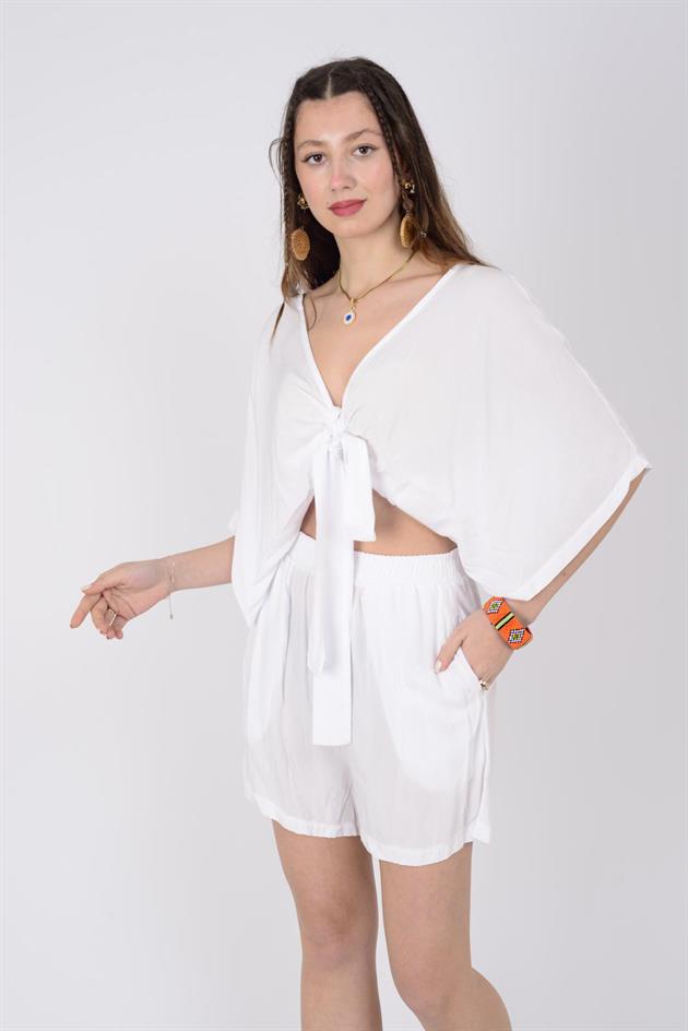 AN10507 DÜZ DESEN ŞORT