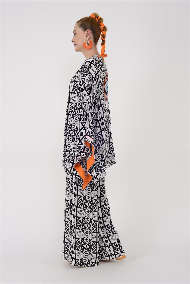 AN10519 PAYET DETAYLI GÖZ İŞLEMELİ 2Lİ TAKIM