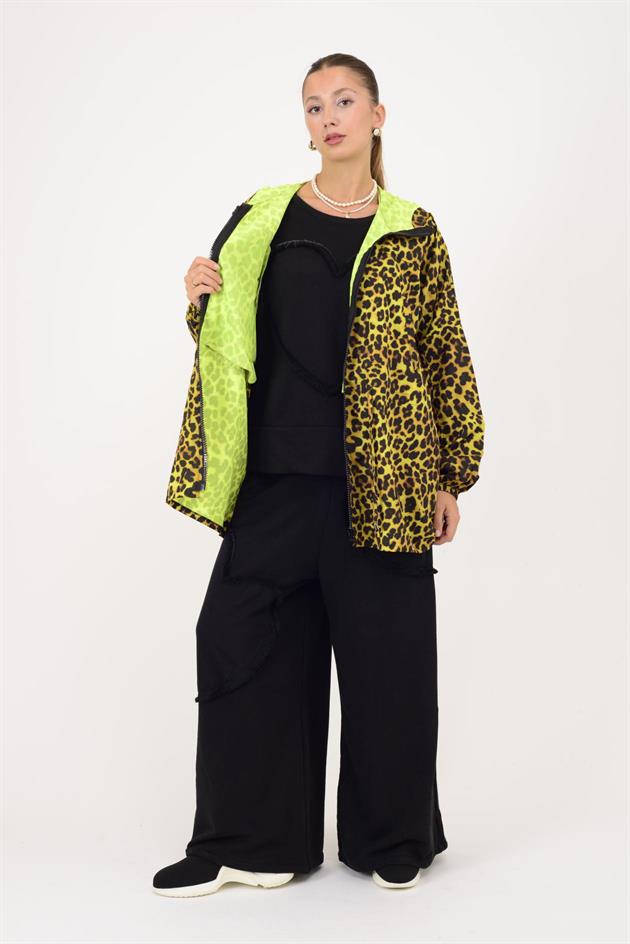 AN10560 LEOPAR DESEN YAĞMURLUK