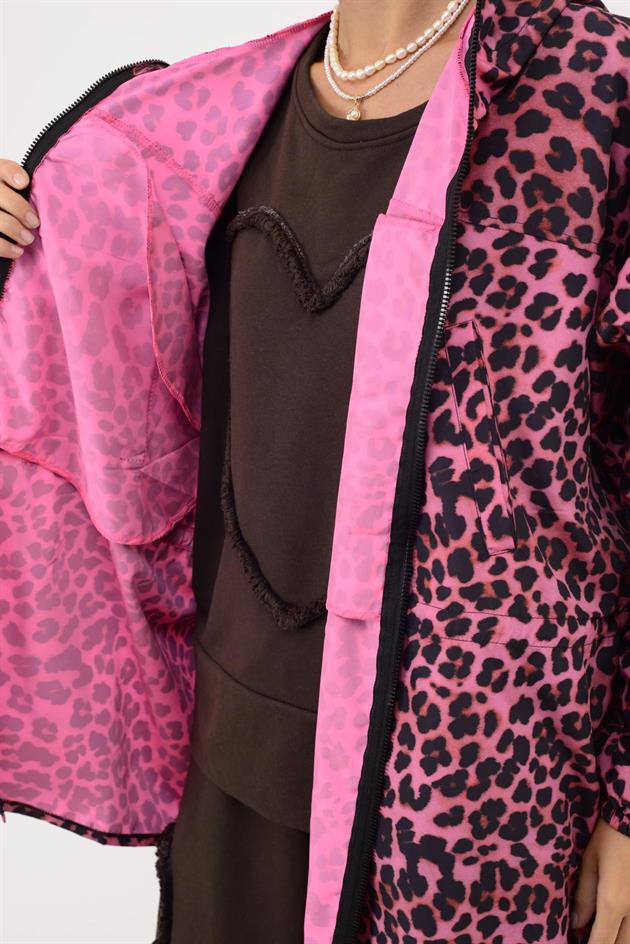 AN10560 LEOPAR DESEN YAĞMURLUK