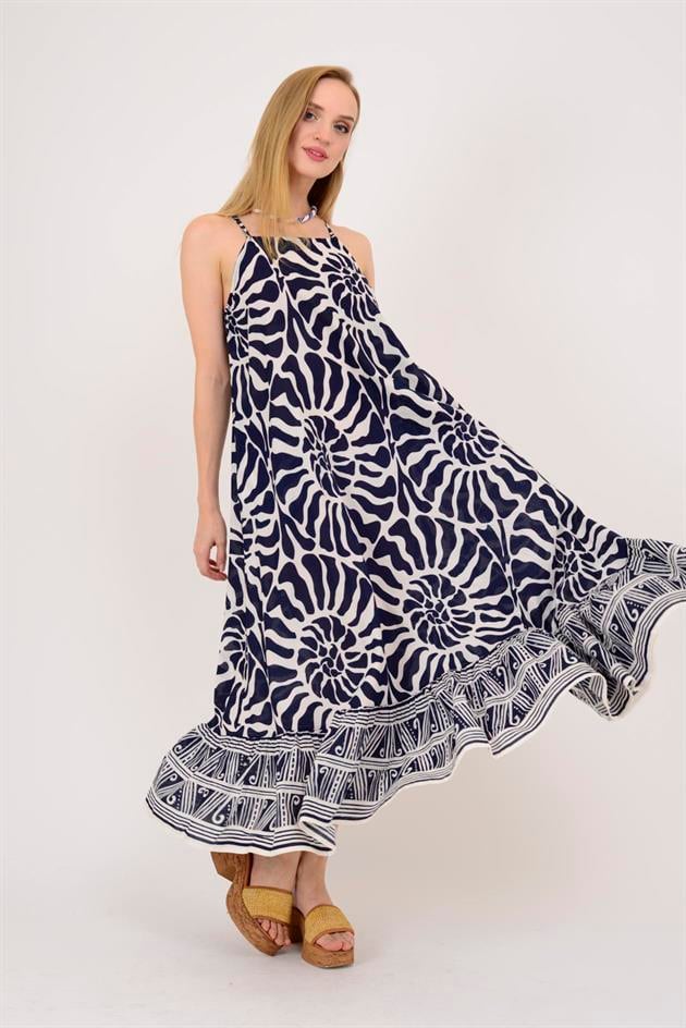 AN10563 MARIN ASKILI ELBİSE