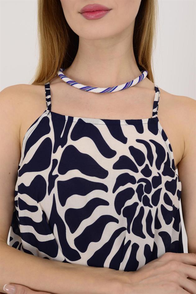 AN10563 MARIN ASKILI ELBİSE