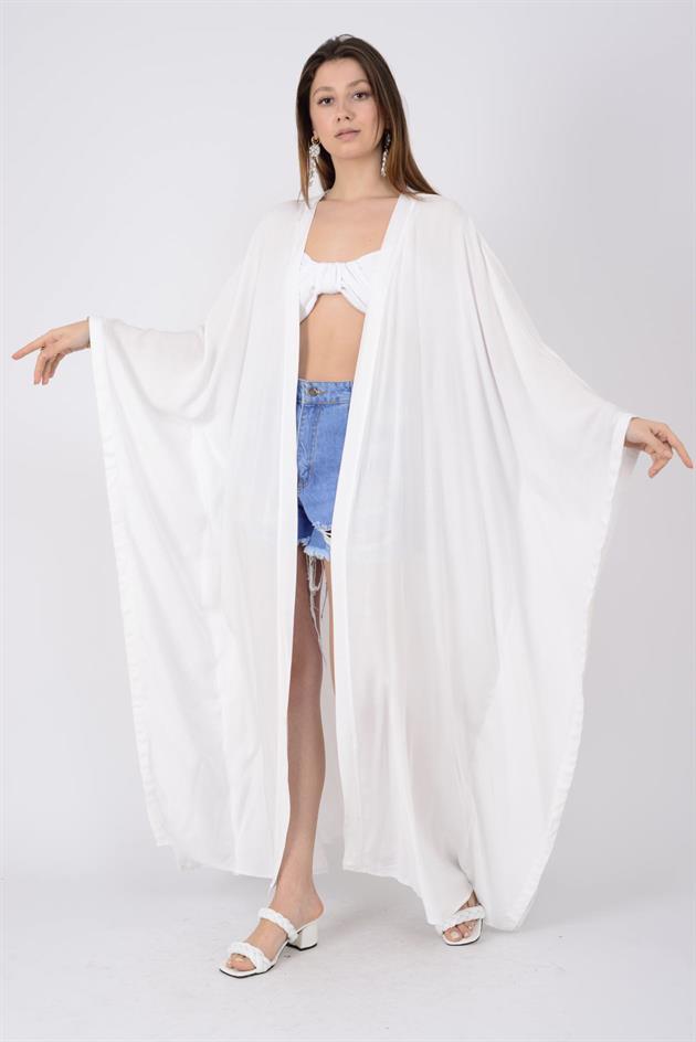 AN10611 HAYAT AĞACI BASKILI KİMONO