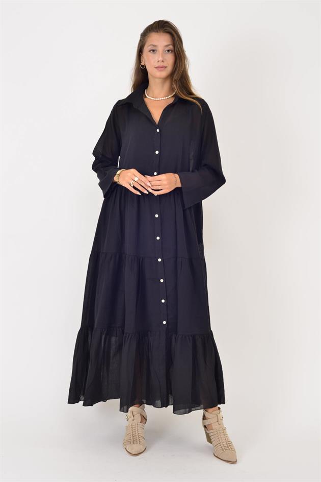 AN10620 İSMİRA UZUN ELBİSE