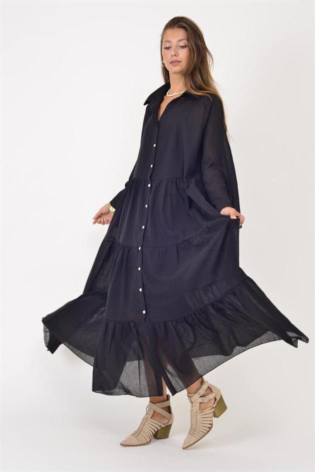 AN10620 İSMİRA UZUN ELBİSE