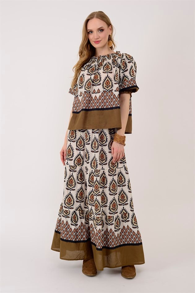AN10644 MARİN MADONNA YAKA 2Lİ TAKIM