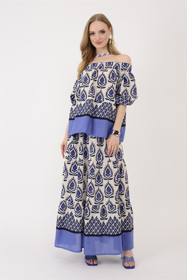 AN10644 MARİN MADONNA YAKA 2Lİ TAKIM