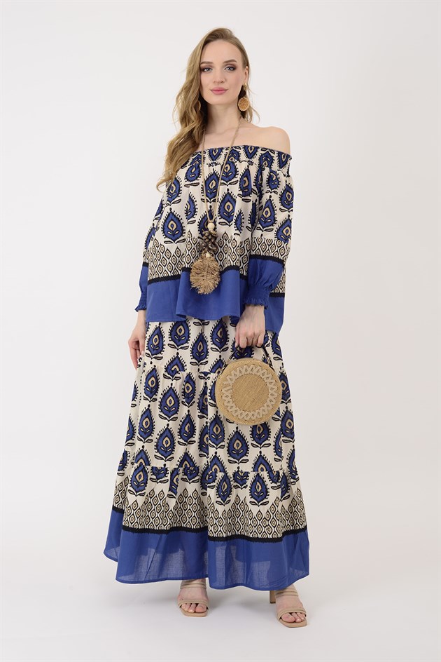 AN10644 MARİN MADONNA YAKA 2Lİ TAKIM