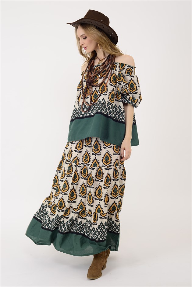 AN10644 MARİN MADONNA YAKA 2Lİ TAKIM