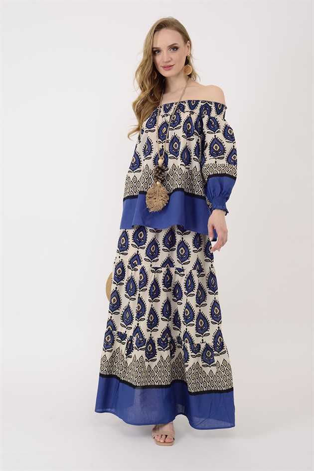 AN10644 MARİN MADONNA YAKA 2Lİ TAKIM