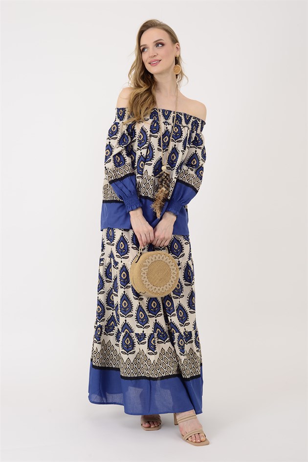 AN10644 MARİN MADONNA YAKA 2Lİ TAKIM