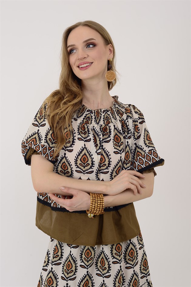 AN10644 MARİN MADONNA YAKA 2Lİ TAKIM