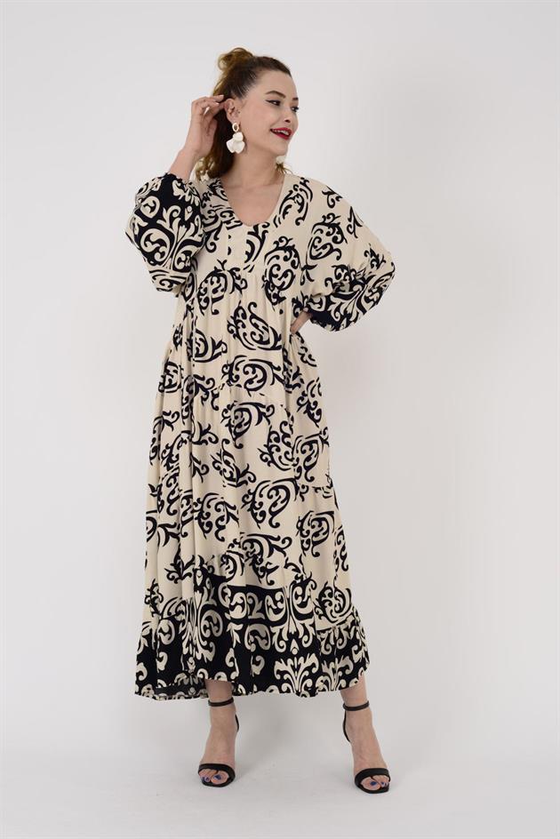 AN10647 REGINA VOLANLI ELBİSE