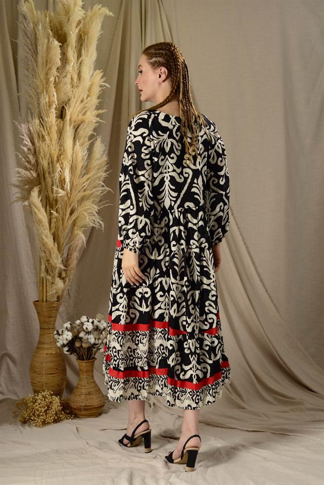 AN10647 REGINA VOLANLI ELBİSE