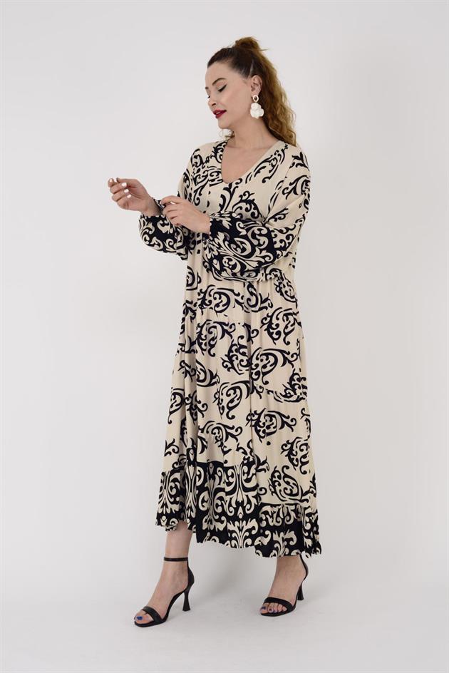 AN10647 REGINA VOLANLI ELBİSE