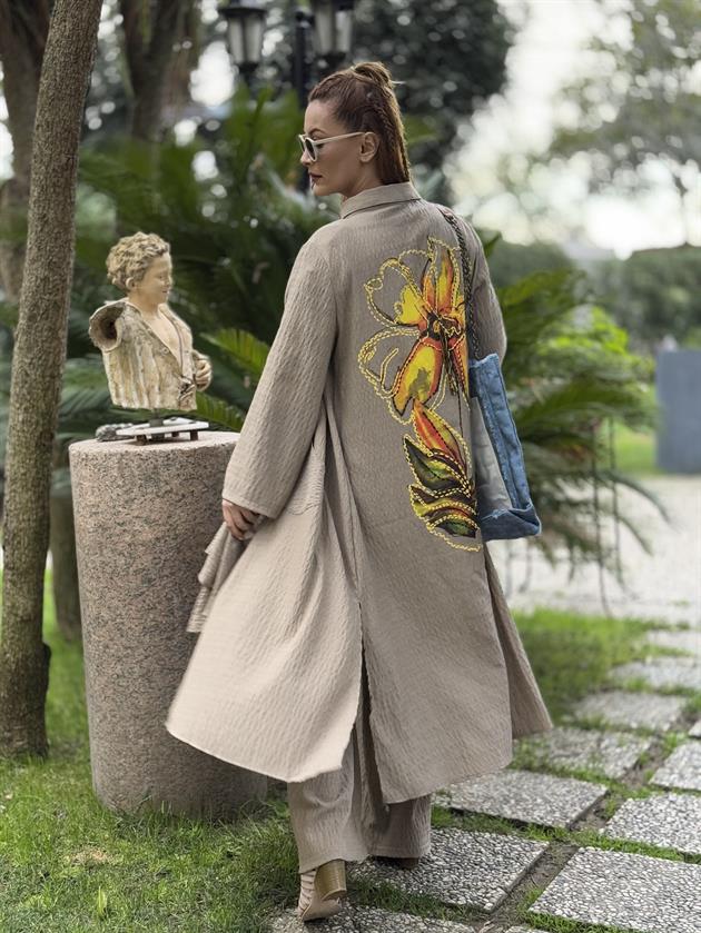 AN10676 MARVEL ÇİÇEK İŞLEMELİ 2Lİ TAKIM