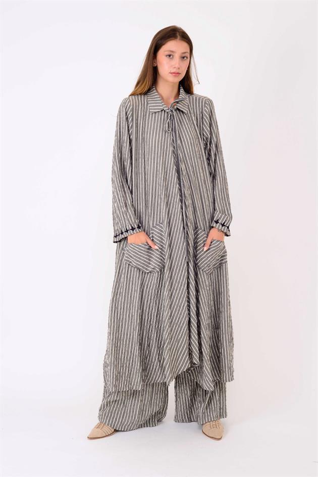 AN10676 TIGER ARKASI ZEYTİN DALI İŞLEMELİ 2Lİ TAKIM