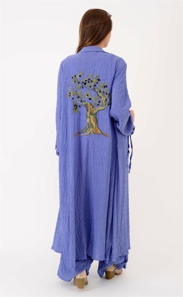 AN10676 TIGER ARKASI ZEYTİN DALI İŞLEMELİ 2Lİ TAKIM