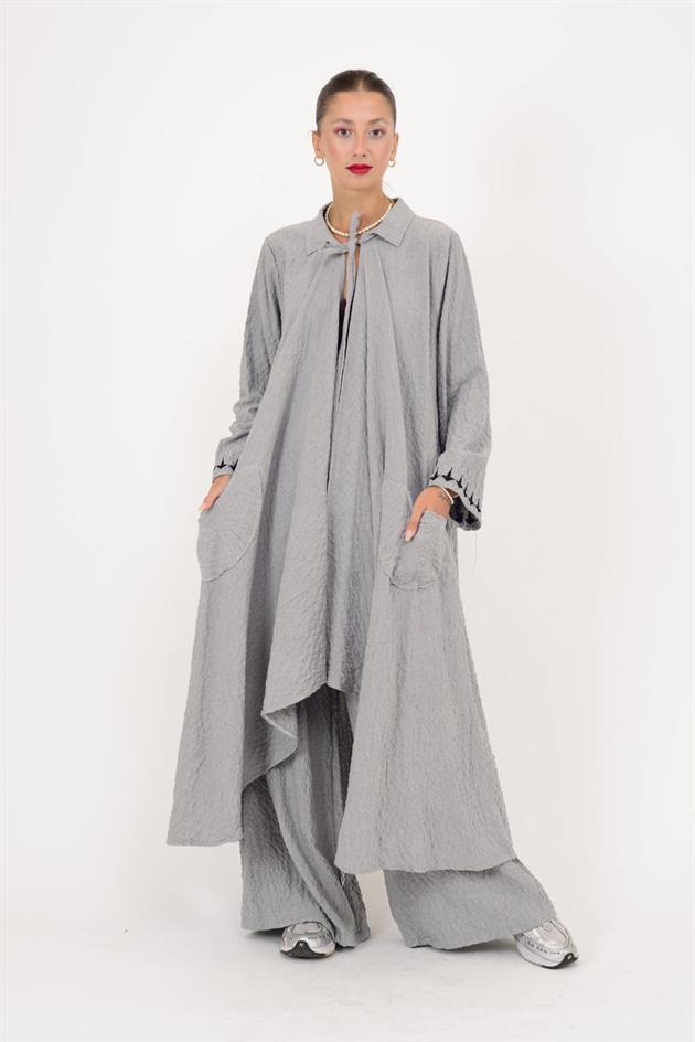 AN10676 TIGER ARKASI ZEYTİN DALI İŞLEMELİ 2Lİ TAKIM