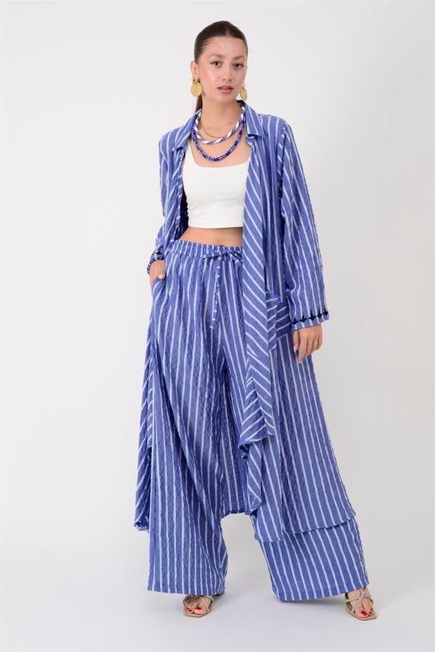 AN10676 TIGER ARKASI ZEYTİN DALI İŞLEMELİ 2Lİ TAKIM