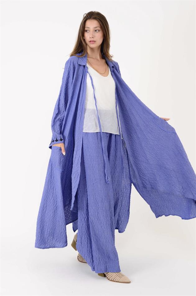 AN10676 TIGER ARKASI ZEYTİN DALI İŞLEMELİ 2Lİ TAKIM