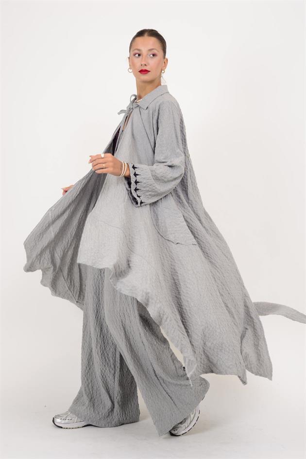 AN10676 TIGER ARKASI ZEYTİN DALI İŞLEMELİ 2Lİ TAKIM