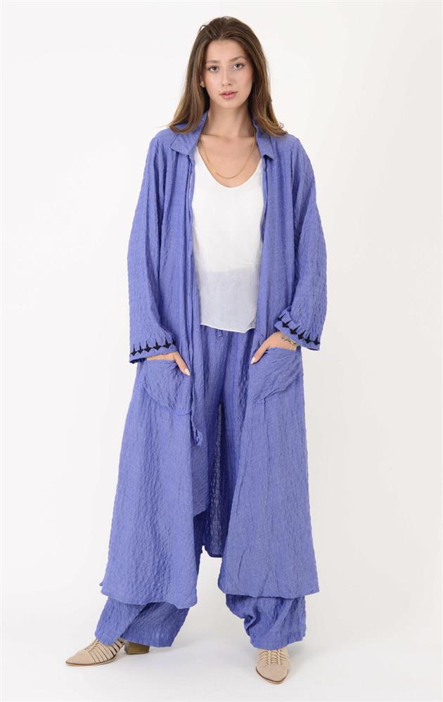 AN10676 TIGER ARKASI ZEYTİN DALI İŞLEMELİ 2Lİ TAKIM