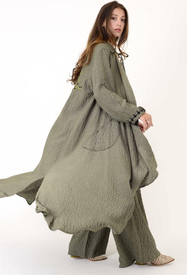 AN10676 TIGER ARKASI ZEYTİN DALI İŞLEMELİ 2Lİ TAKIM