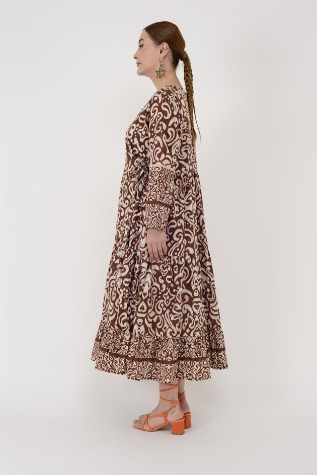 AN10685 MARIN KRUVAZE KAP ELBİSE