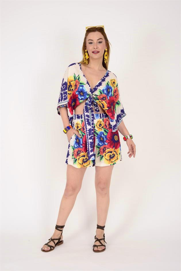 AN10710 ETNİK DESEN 2Lİ TAKIM