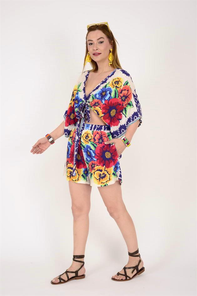 AN10710 ETNİK DESEN 2Lİ TAKIM