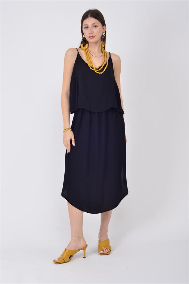 AN10725 DUAL ASKILI ELBİSE