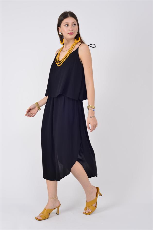 AN10725 DUAL ASKILI ELBİSE