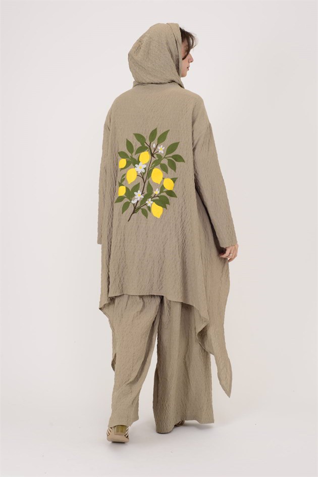 AN10753 LİMON AĞACI İŞLEMELİ 2Lİ GOFRE TAKIM