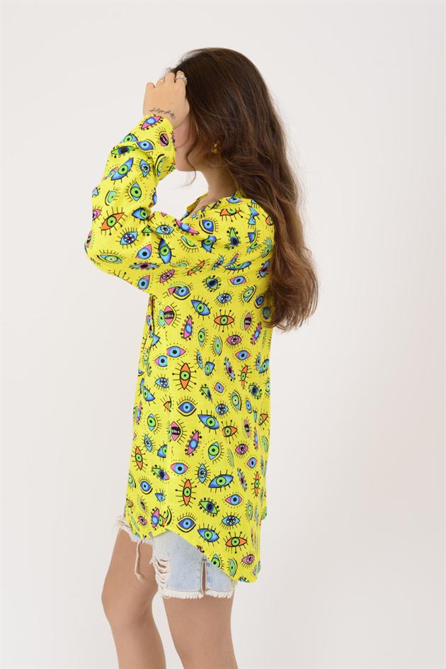 AN127 8829 GÖZ DESEN GÖMLEK