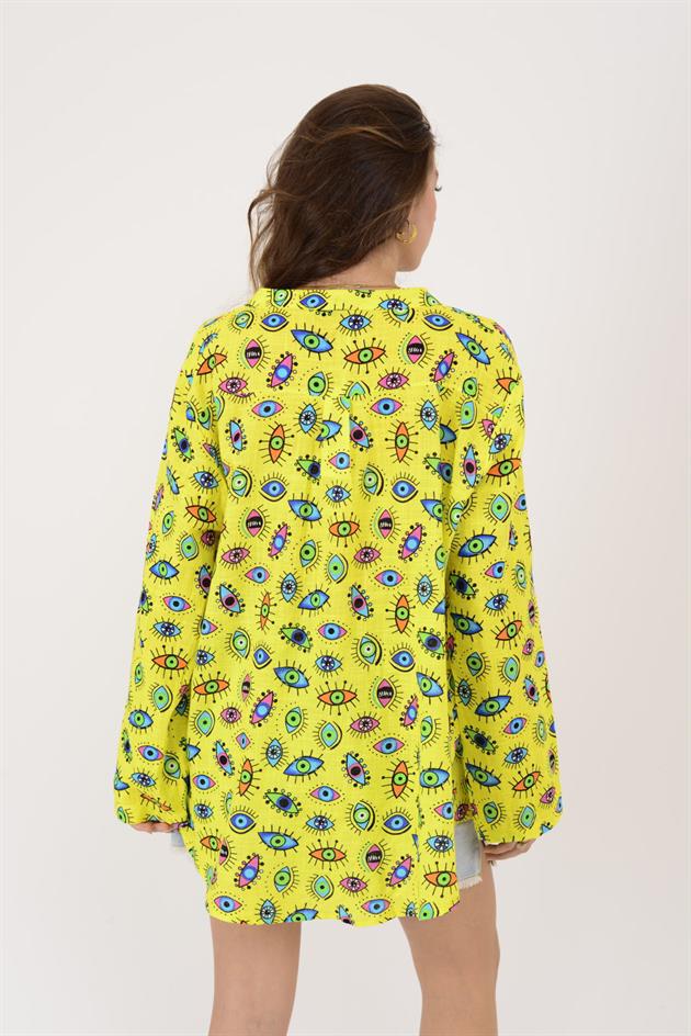 AN127 8829 GÖZ DESEN GÖMLEK