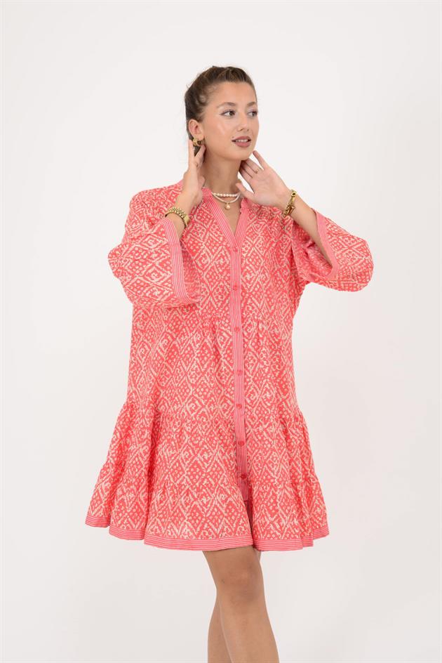 AN181 MARIN KISA ELBİSE