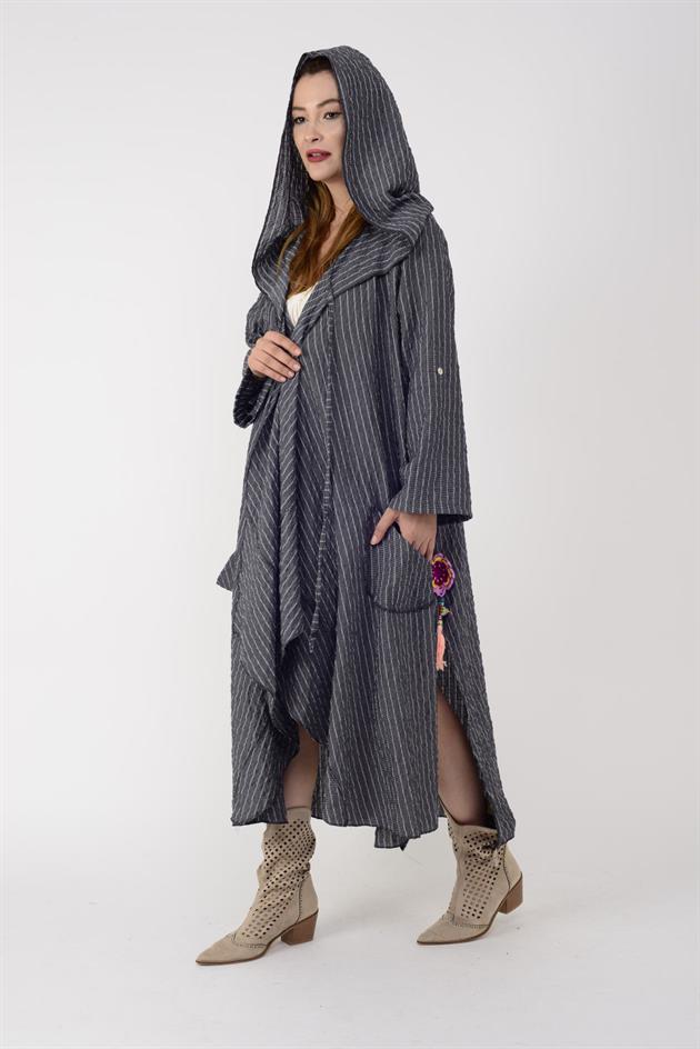 AN2104 CADI KAPÜŞONLU BOHO KAP