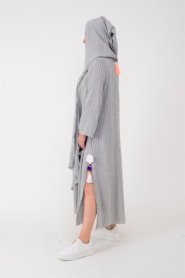 AN2104 CADI KAPÜŞONLU BOHO KAP