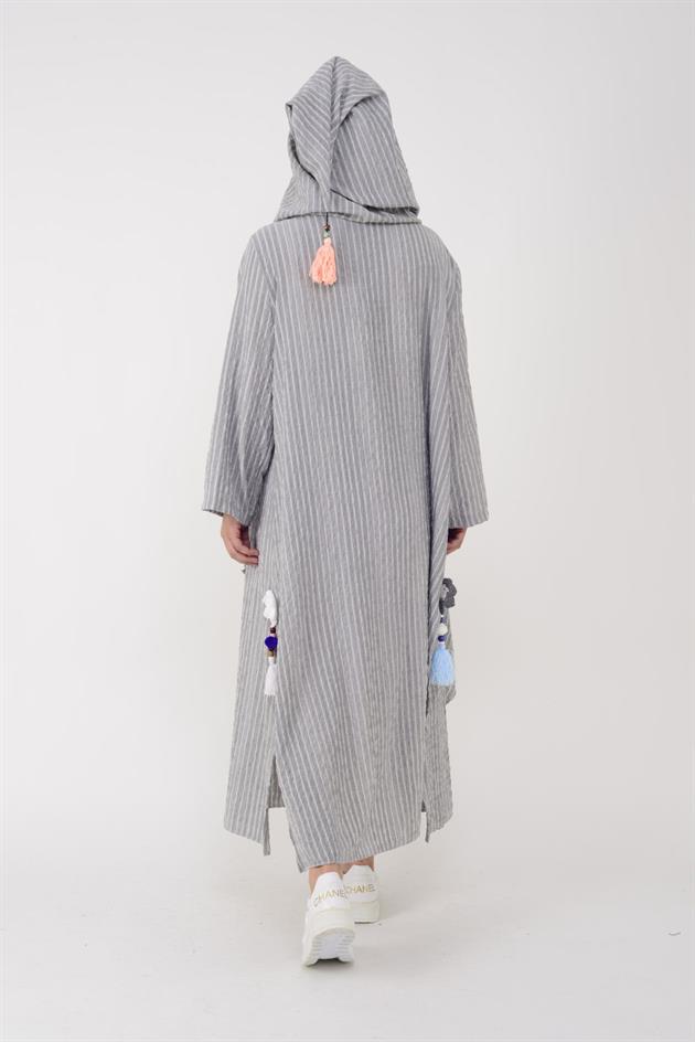 AN2104 CADI KAPÜŞONLU BOHO KAP