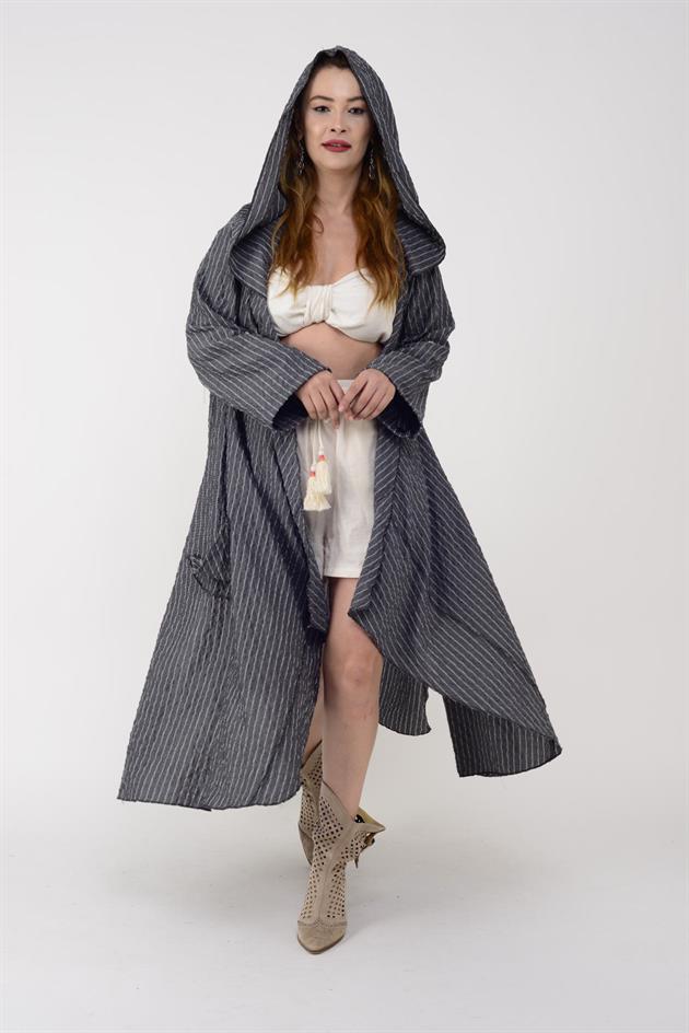 AN2104 CADI KAPÜŞONLU BOHO KAP