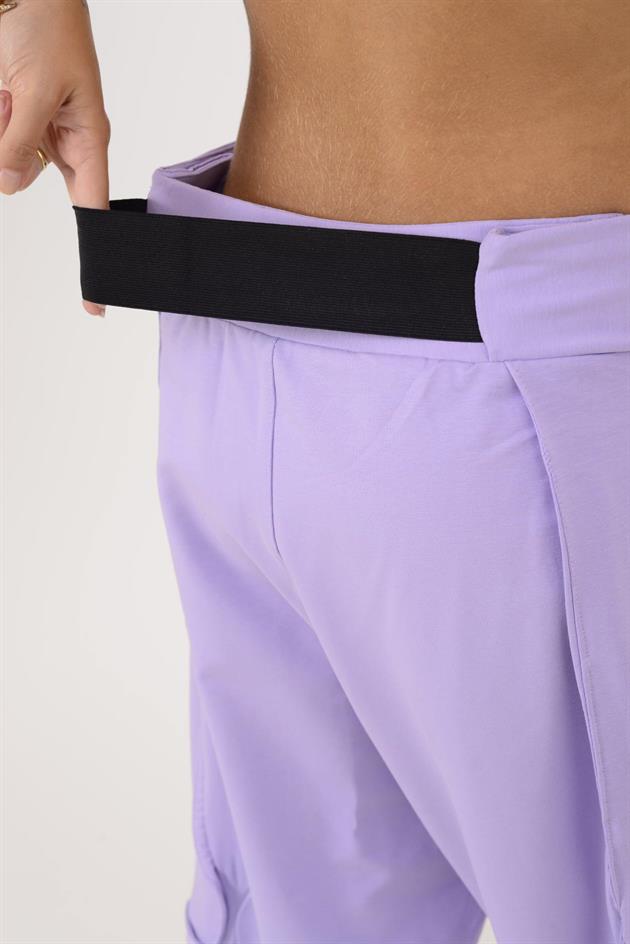 AN2150 KAJU TOKALI KEMER DETAYLI ŞALVAR